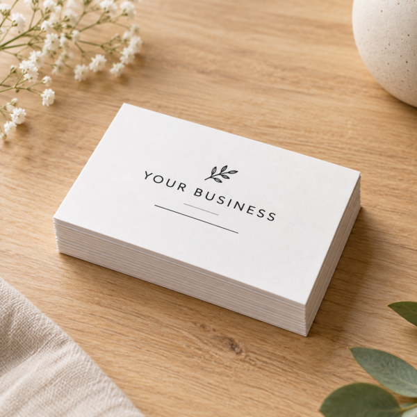 Business cards — 100 cards minimum
