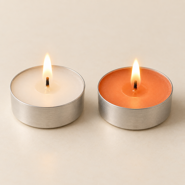 Plain Tealight Candles — Pack of 20