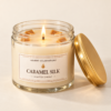 Floral Lid Jar Candles — Single candle