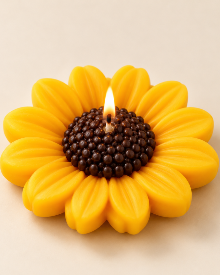 Sunflower Candles — Pack of 6