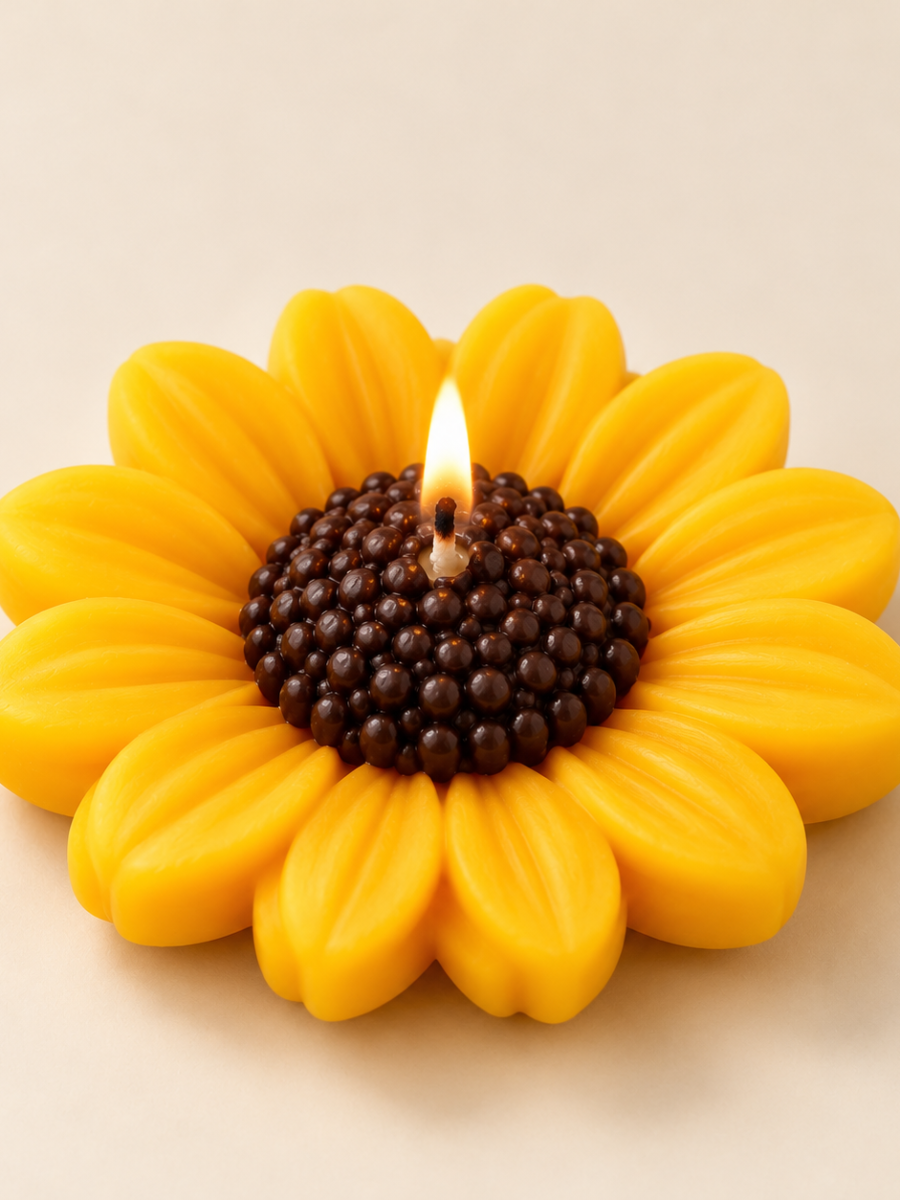 Sunflower Candles — Pack of 6